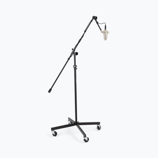 Tripod Studio Mic Boom with 7" Mini Boom Extension and Casters