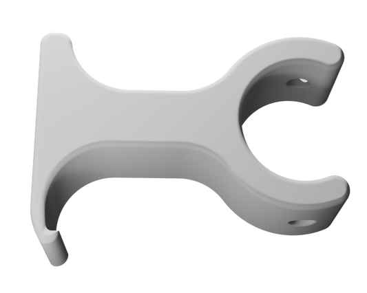 Vinyl Siding to Open Pipe Clips for PVC