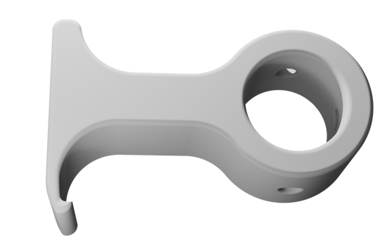 Vinyl Siding to Closed Pipe Clips for EMT