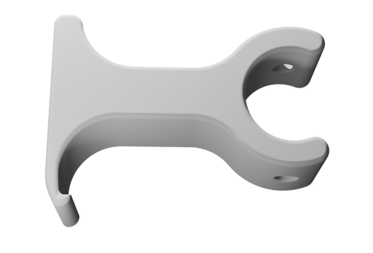 Vinyl Siding to Open Pipe Clips for EMT