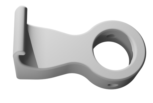 Vinyl Siding to Vertical Closed Pipe Clips for EMT