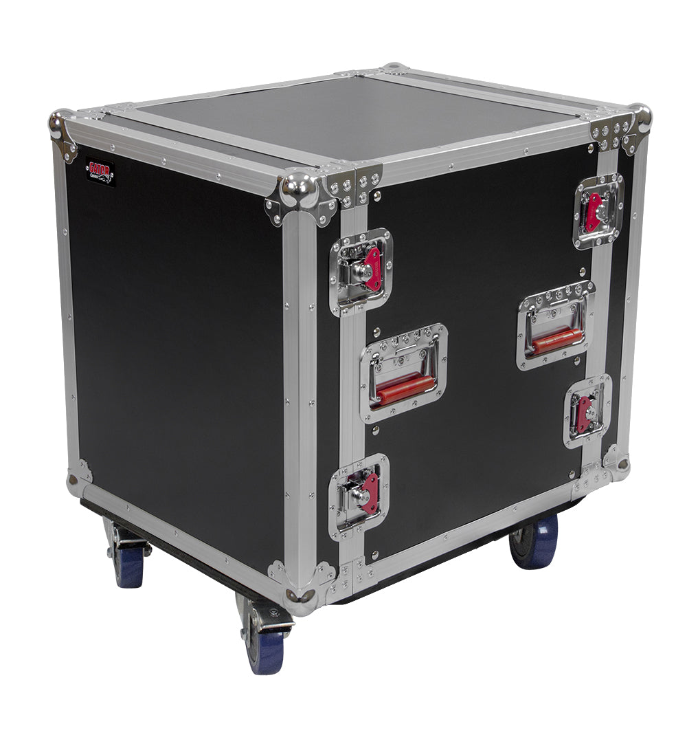 12U Standard Audio Road Rack w/ Casters