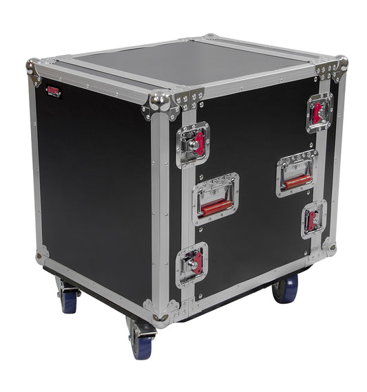 12U Standard Audio Road Rack w/ Casters