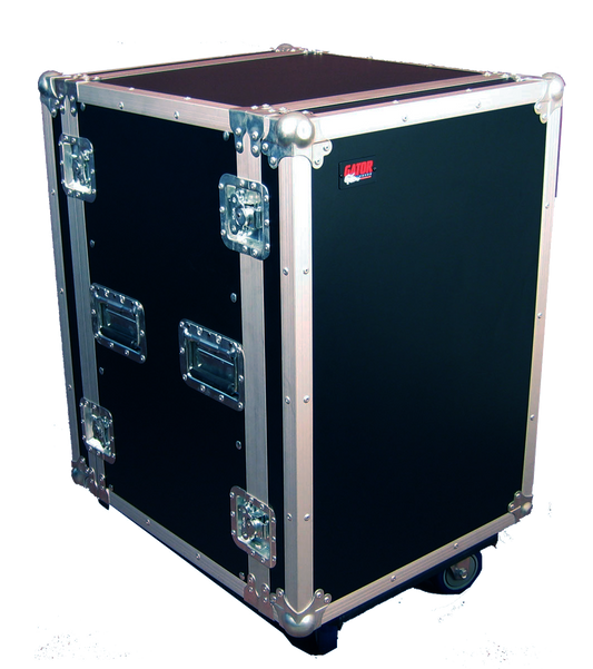 14U Standard Audio Road Rack w/ Casters