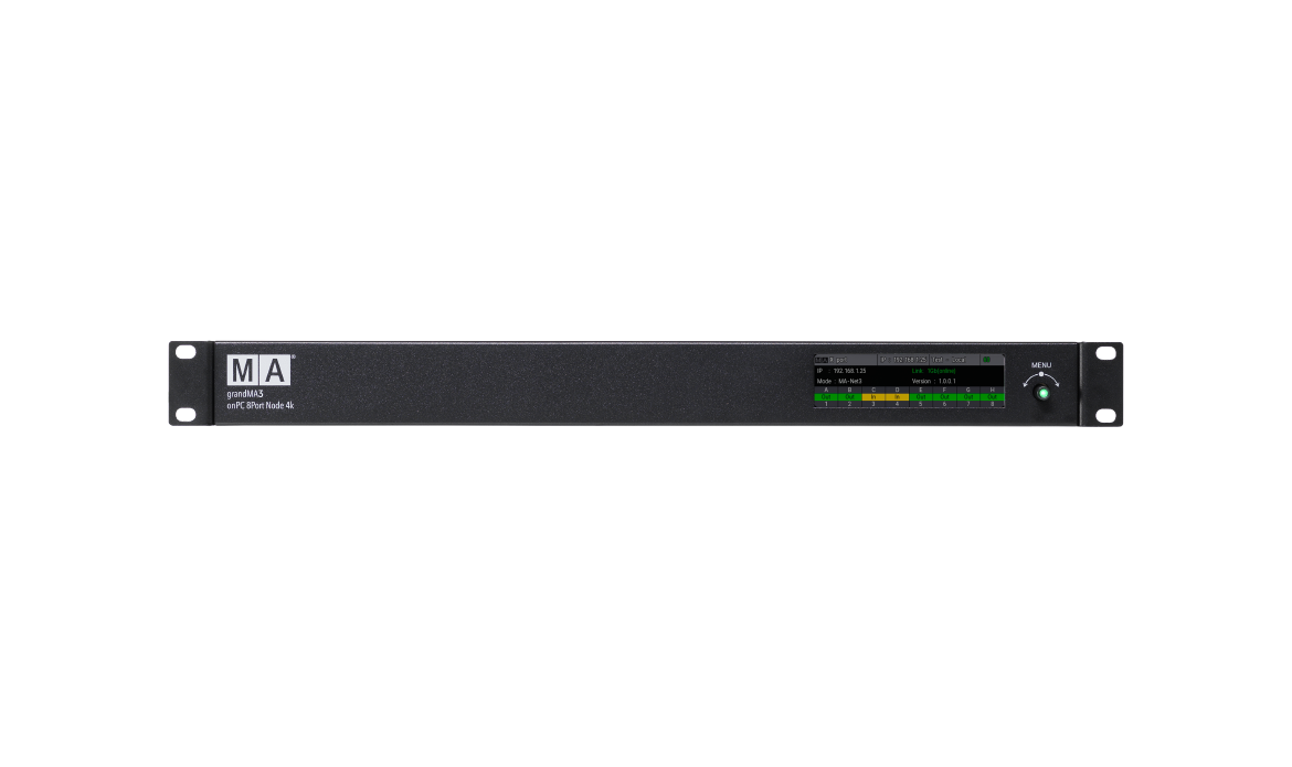 MA grandMA3 onPC 8Port Node PoE (Expands 2,048 parameters in Mode2)