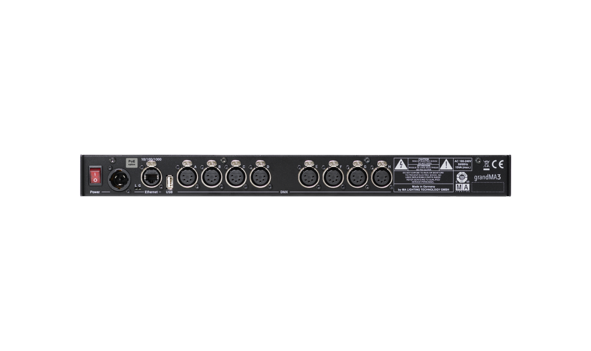 MA grandMA3 onPC 8Port Node PoE (Expands 2,048 parameters in Mode2)