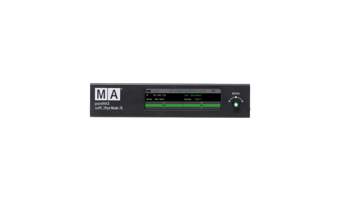 MA grandMA3 onPC 2Port Node 2k PoE