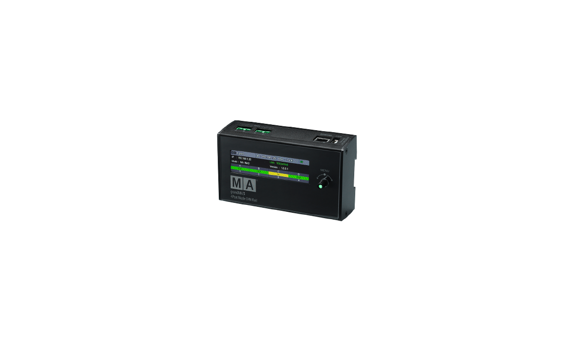 MA grandMA3 4Port Node DIN-Rail