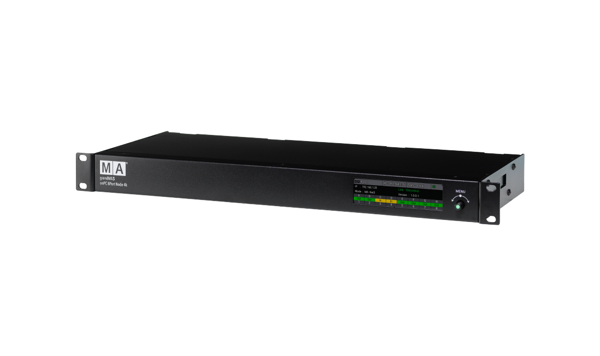 MA grandMA3 onPC 8Port Node PoE (Expands 2,048 parameters in Mode2)