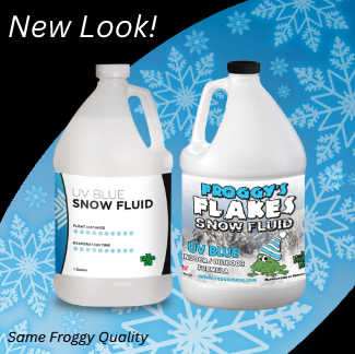Froggy's Blue UV Snow Fluid