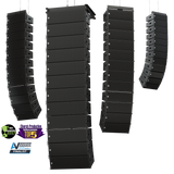 Wavefront Precision Subcompact 3-Way Line Array Enclosure