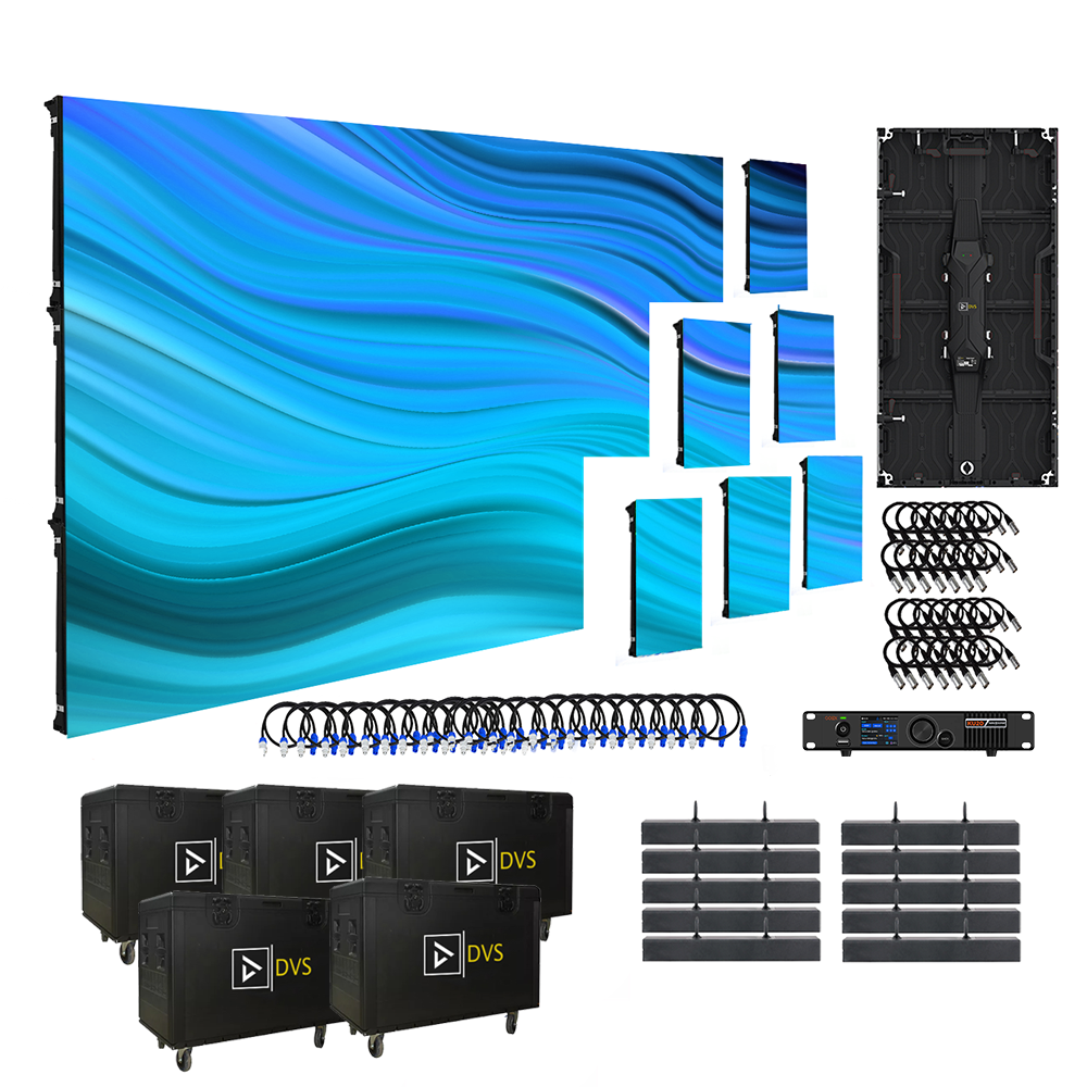 Optic-ER3X 16-FT X 10-FT 3.9mm Indoor LED Video Wall System Package