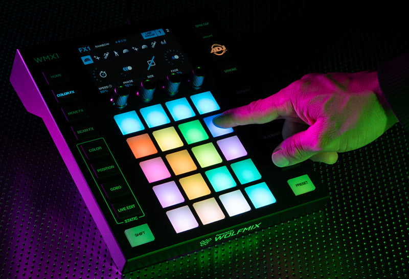 ADJ WMX1 MK3 in use