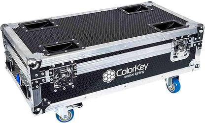 8-pc Charging Road Case for
MobilePar Mini Hex 4 MKII 6