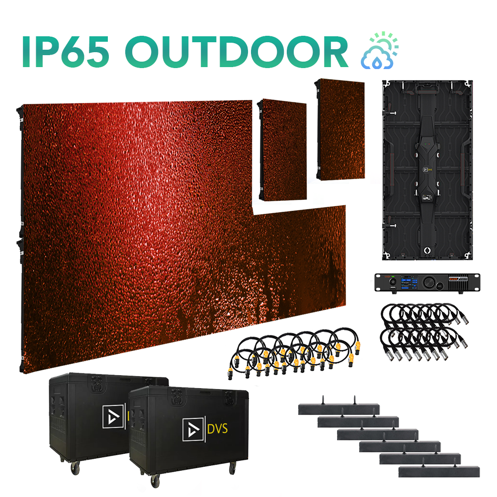 12x Optic-ER3IPX w/ Processor, Rigging Bars, and Cases