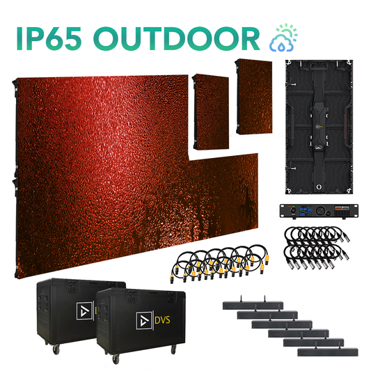 12x Optic-ER3IPX w/ Processor, Rigging Bars, and Cases