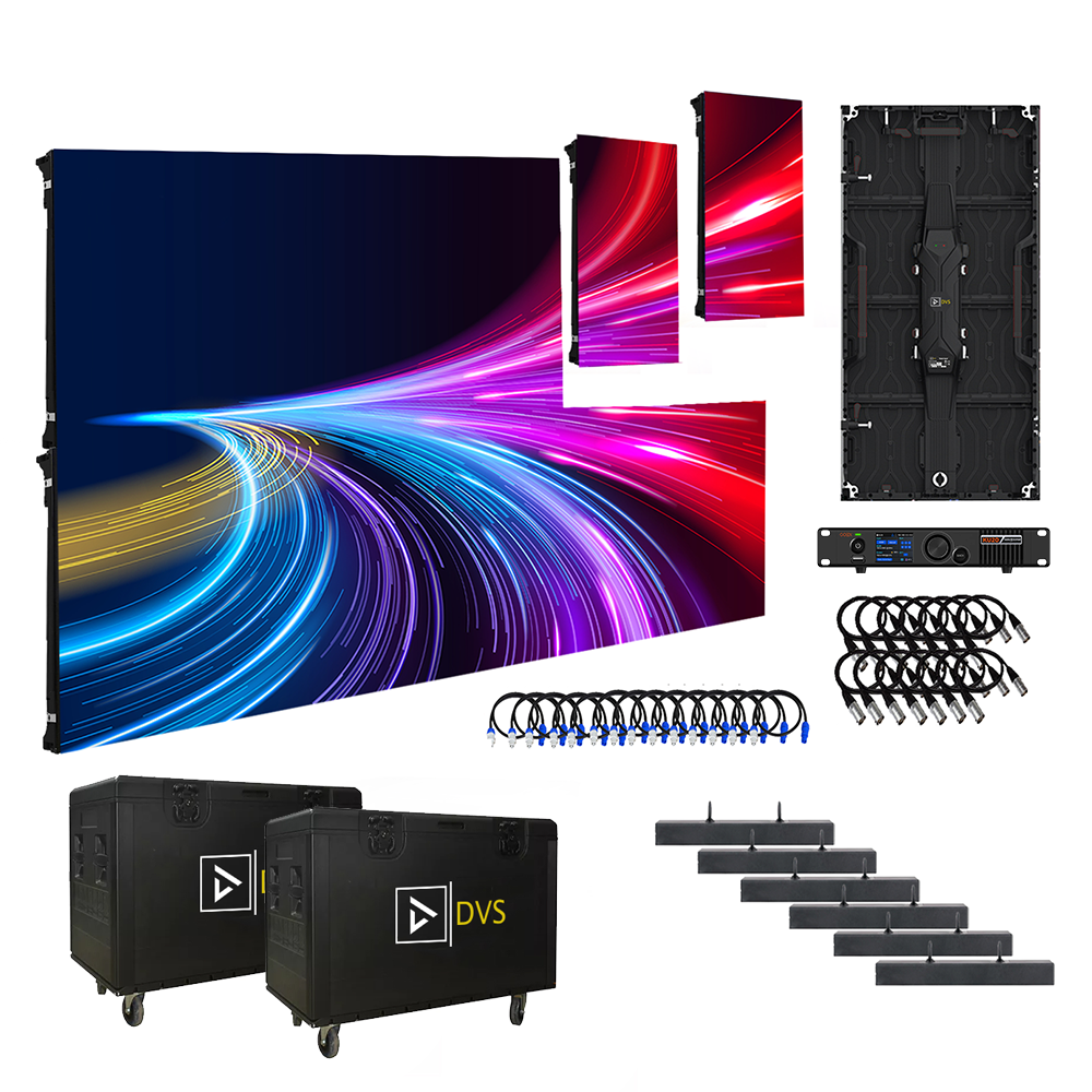 12x Optic-ER3X w/ Processor, Rigging Bars, and Cases