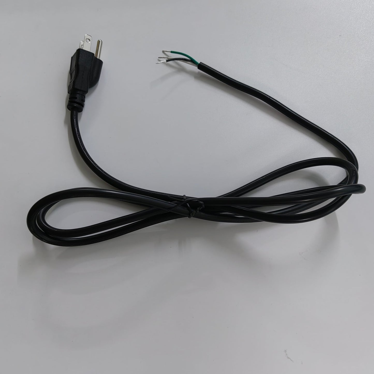 Grounded 3-Prong AC Power Cord – 5ft, 18AWG