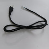 Grounded 3-Prong AC Power Cord – 5ft, 18AWG