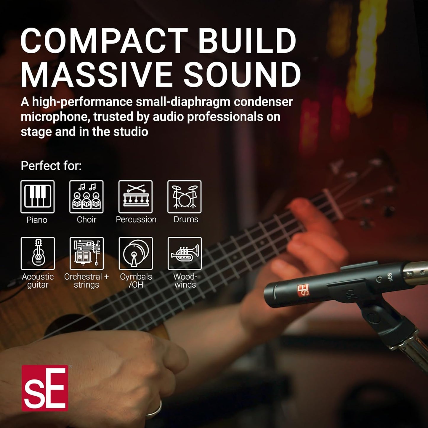 sE8 cardioid capsule (P)