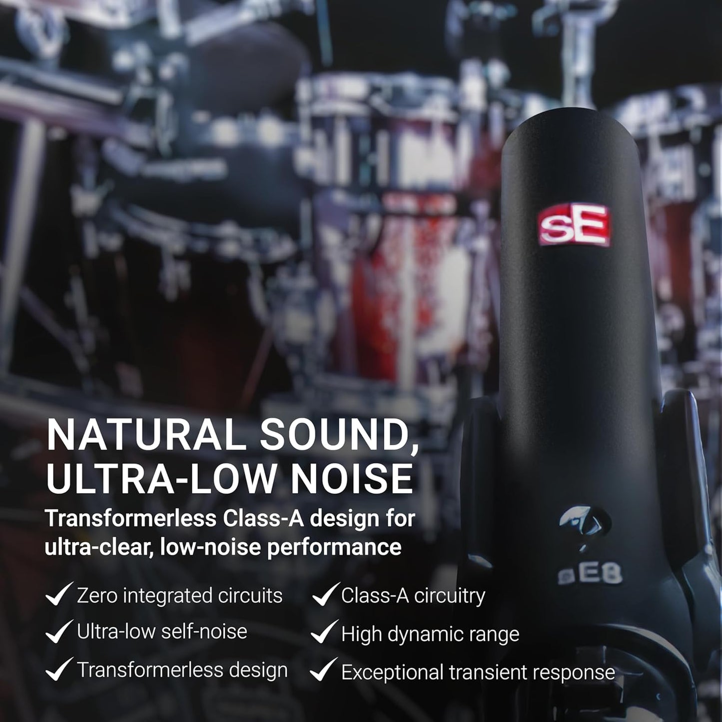sE8 cardioid capsule (P)