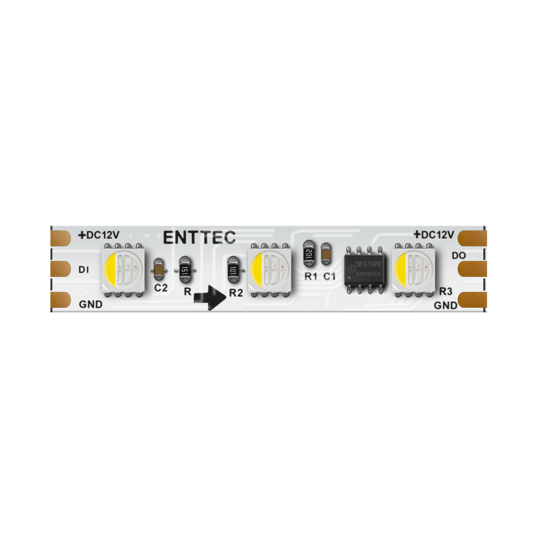 Pixel Strip 60LED/m RGBW 5V/12V
