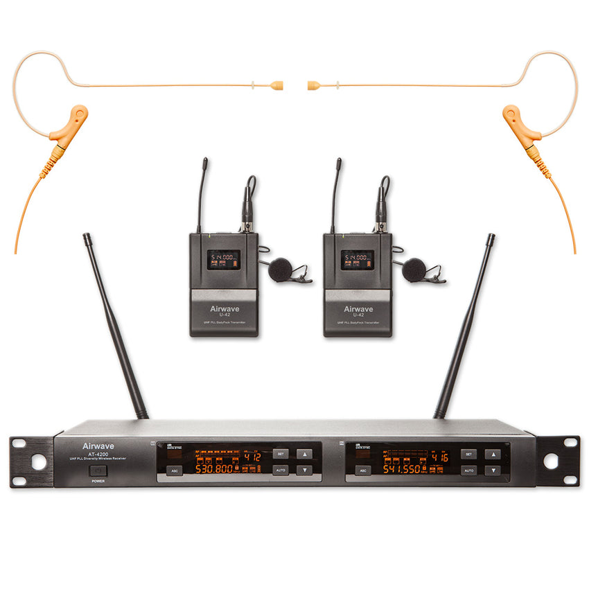 AT-4220 HSD Pack Wireless Microphone System