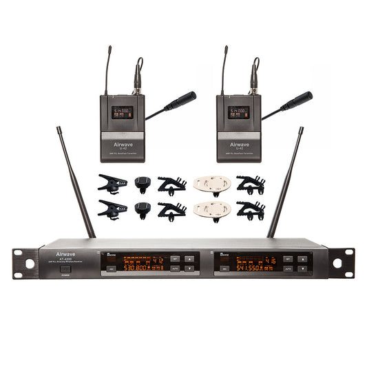 AT-4220 Titanium LAV Pack Wireless Microphone System