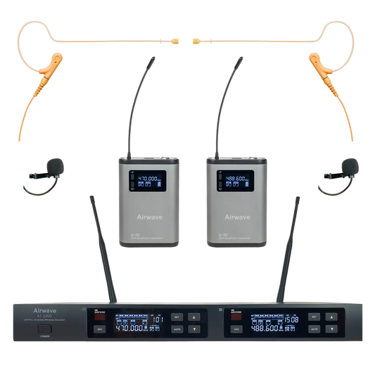 AT-5220 HSD Pack Wireless Microphone System