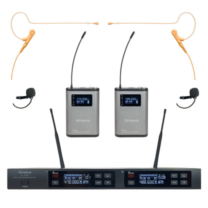AT-5220 Titanium HSD Pack Wireless Microphone System