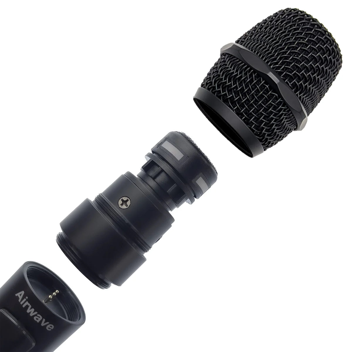 AT-6250D | 2 Channel Digital Wireless Microphone System with 1 Handheld, 1 Lavalier, 1 Bodypack Transmitter