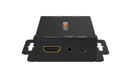 4KSH: 4K 12G-SDI to HDMI Converter with Audio Extraction