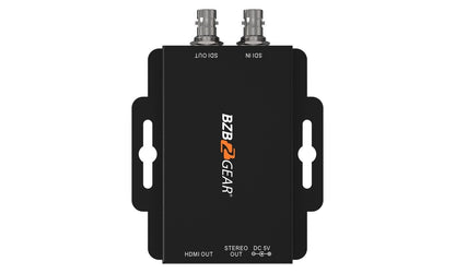 4KSH: 4K 12G-SDI to HDMI Converter with Audio Extraction