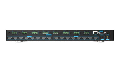 8K HDMI Matrix Switcher with Auto Downscaling/Audio De-embedder