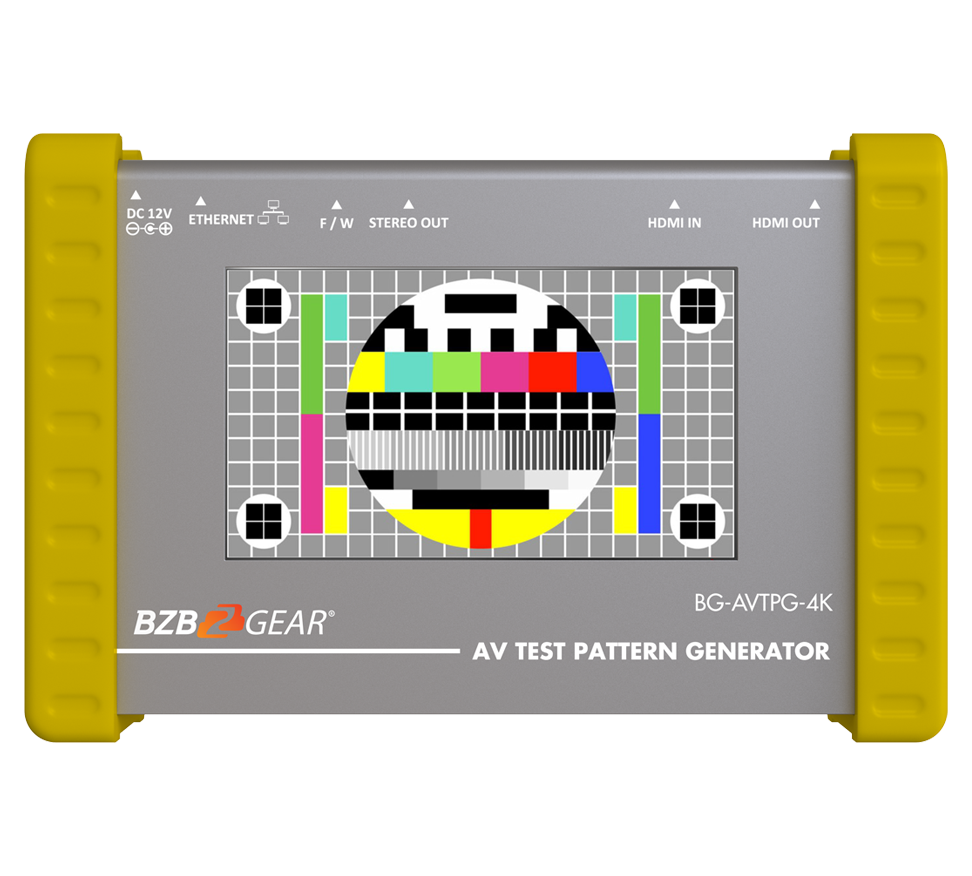 4K/1080P HDMI 2.0 18Gbps Video Test Pattern Generator/Tester and Analyzer with Ethernet