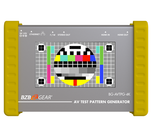 4K/1080P HDMI 2.0 18Gbps Video Test Pattern Generator/Tester and Analyzer with Ethernet