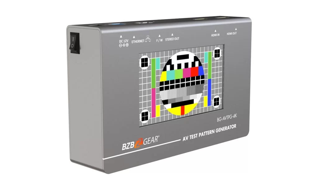 4K/1080P HDMI 2.0 18Gbps Video Test Pattern Generator/Tester and Analyzer with Ethernet