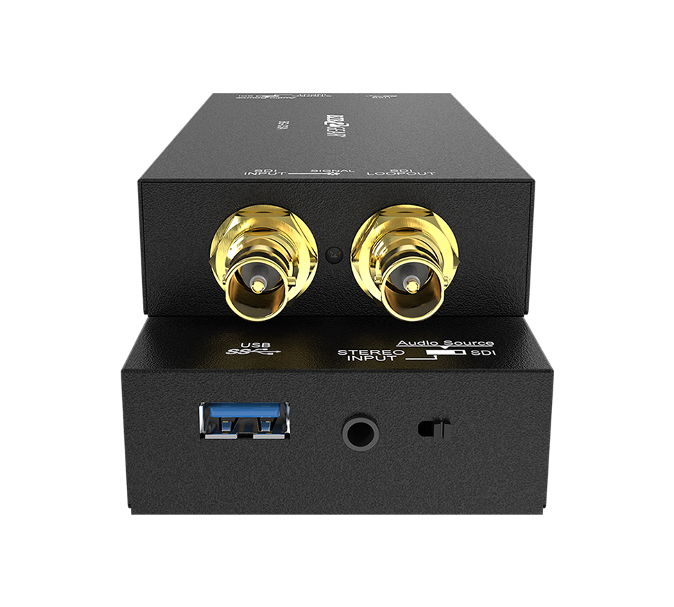 USB 3.0 1080P FHD 3G-SDI Capture Card with Scaler and Audio