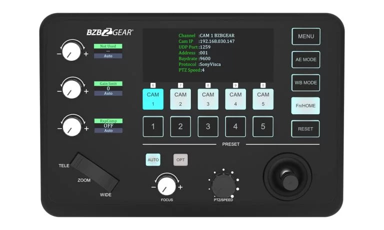 BG-Commander-Jr PTZ Camera Joystick Controller