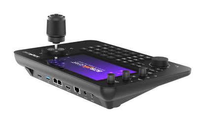 Commander-Pro: Professional Serial and IP PTZ Joystick Controller with Touchscreen and POE(IP/RS-232/422/485)