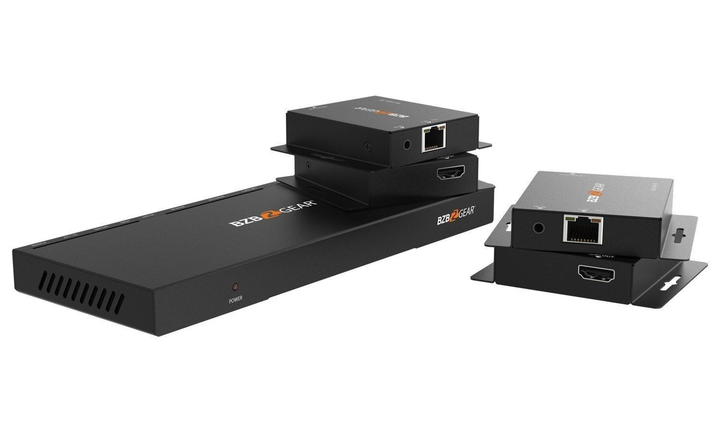 1080P/4K30 HDMI Splitter/Distribution Amplifier Kit with Receivers