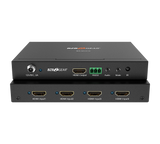4x1 1080P FHD HDMI Switcher/Scaler/MultiViewer with IR/RS-232