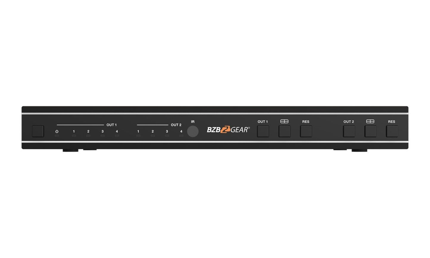 UHD-MVS42MA: 4K UHD HDMI Seamless Switcher/Quad MultiViewer with Audio De-embedder