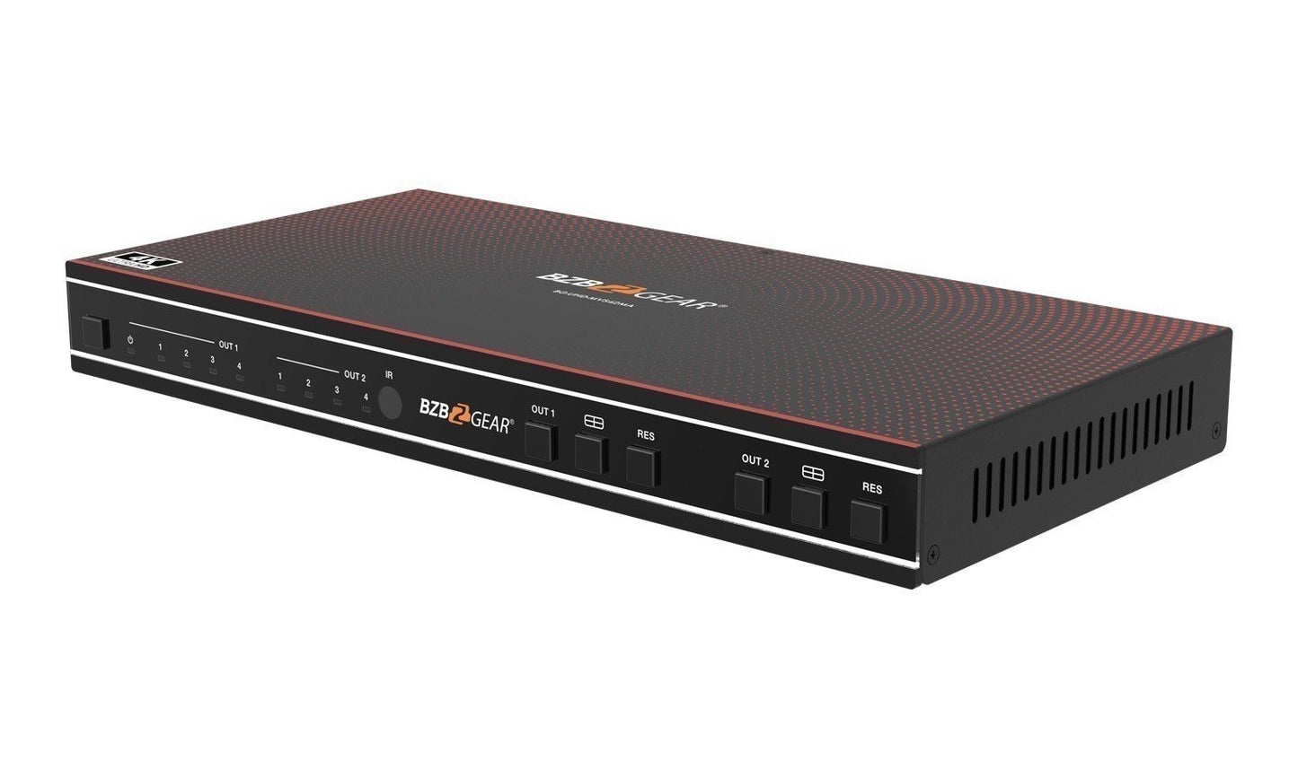 UHD-MVS42MA: 4K UHD HDMI Seamless Switcher/Quad MultiViewer with Audio De-embedder