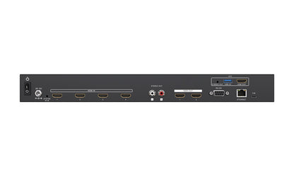 4x2 4K UHD Seamless Switcher/Scaler/MultiViewer with Audio De-embedder and Built-in USB Capture Card