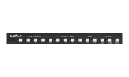 UMV-HA41: 4x1 4K UHD HDMI Seamless Switcher/Scaler/MultiViewer with IP/RS-232/Audio De-embedding