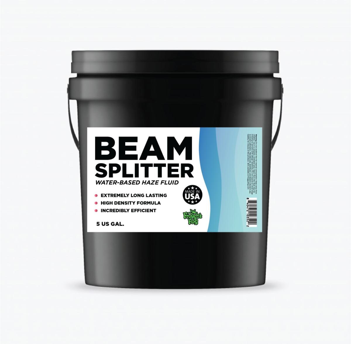 Froggy's Beam Splitter Haze Fluid - 5 Gallon (New)