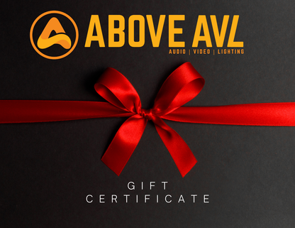Above AVL Gift Card