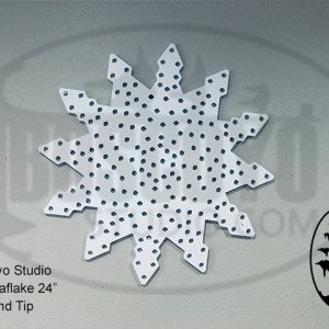 Snowflake Diamond Tip 23"