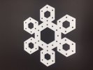 Snowflake Hexagon 24"